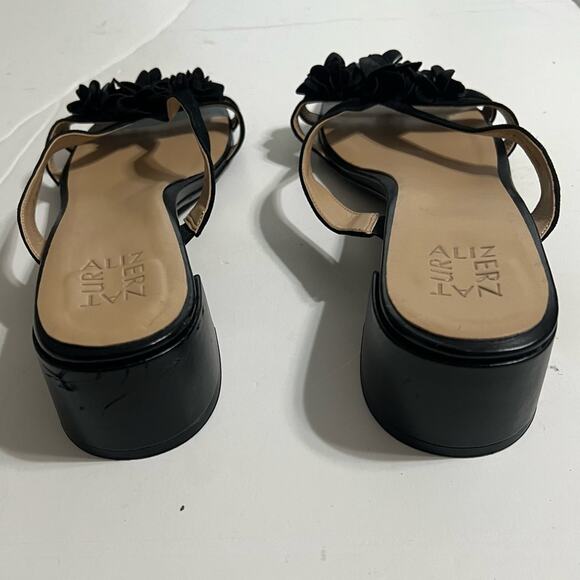 Naturalizer Black Jupiter Slide Dress Sandals Size 11 - Picture 14 of 16